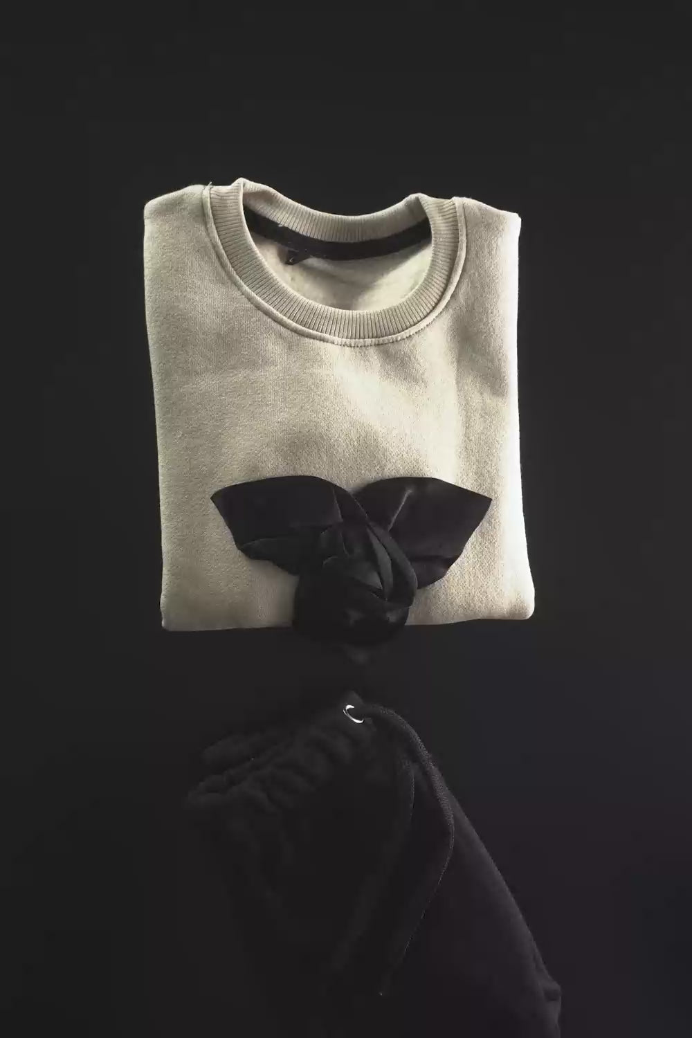 Beige & Black