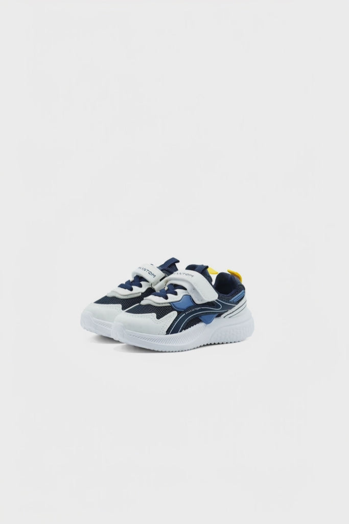 White & Navy