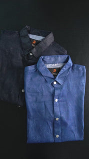 Surfing Men's Snap Buttons Casual Shirt