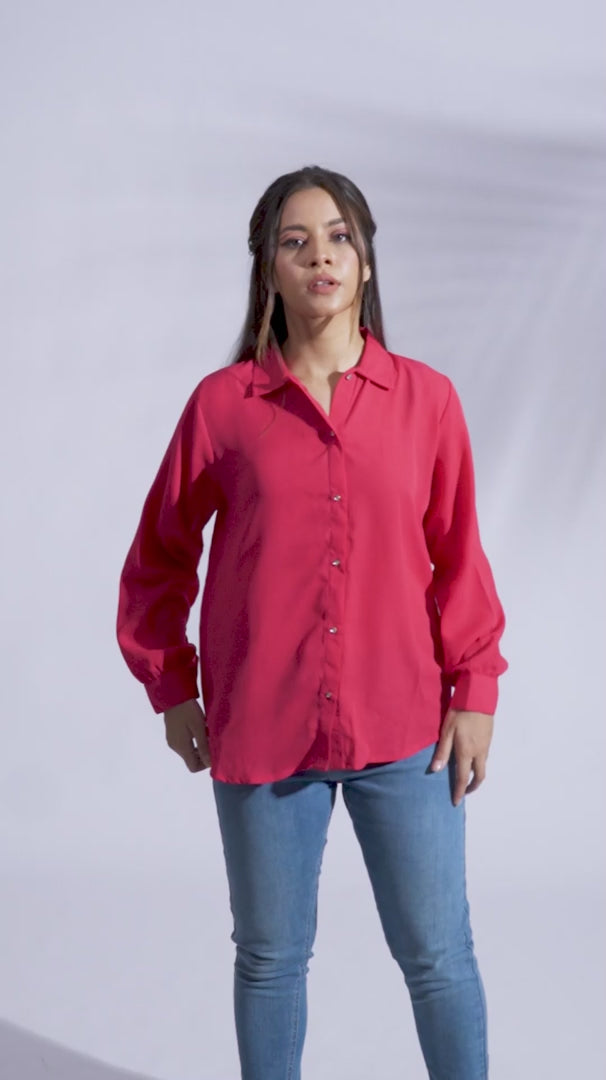 East West By Polo Republica Women's Button Down Shirt