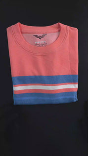 Coral Pink & Blue