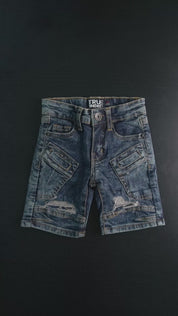 TI Boy's Distressed Comfort Denim Shorts