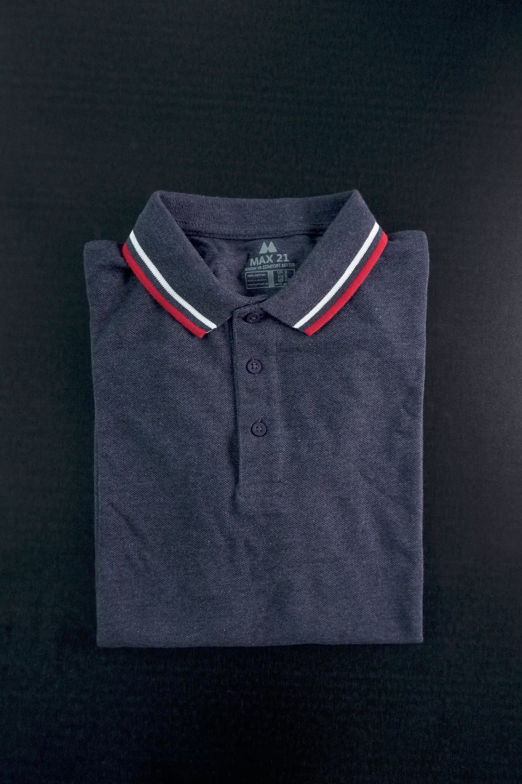 Max 21 Men's Tipped Polo Shirt