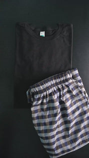 Black & Navy