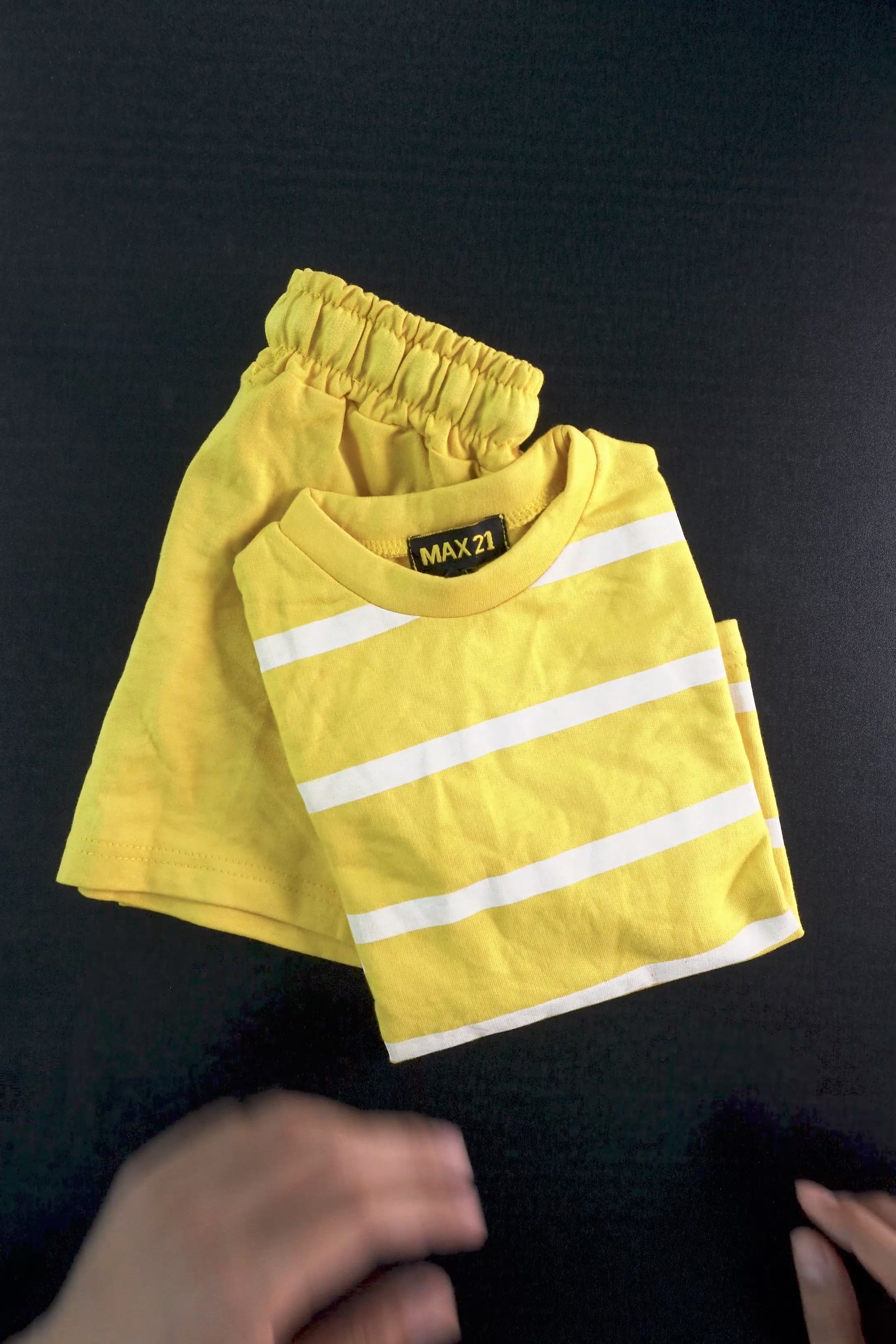 Max 21 Boy's Striped Twin Set