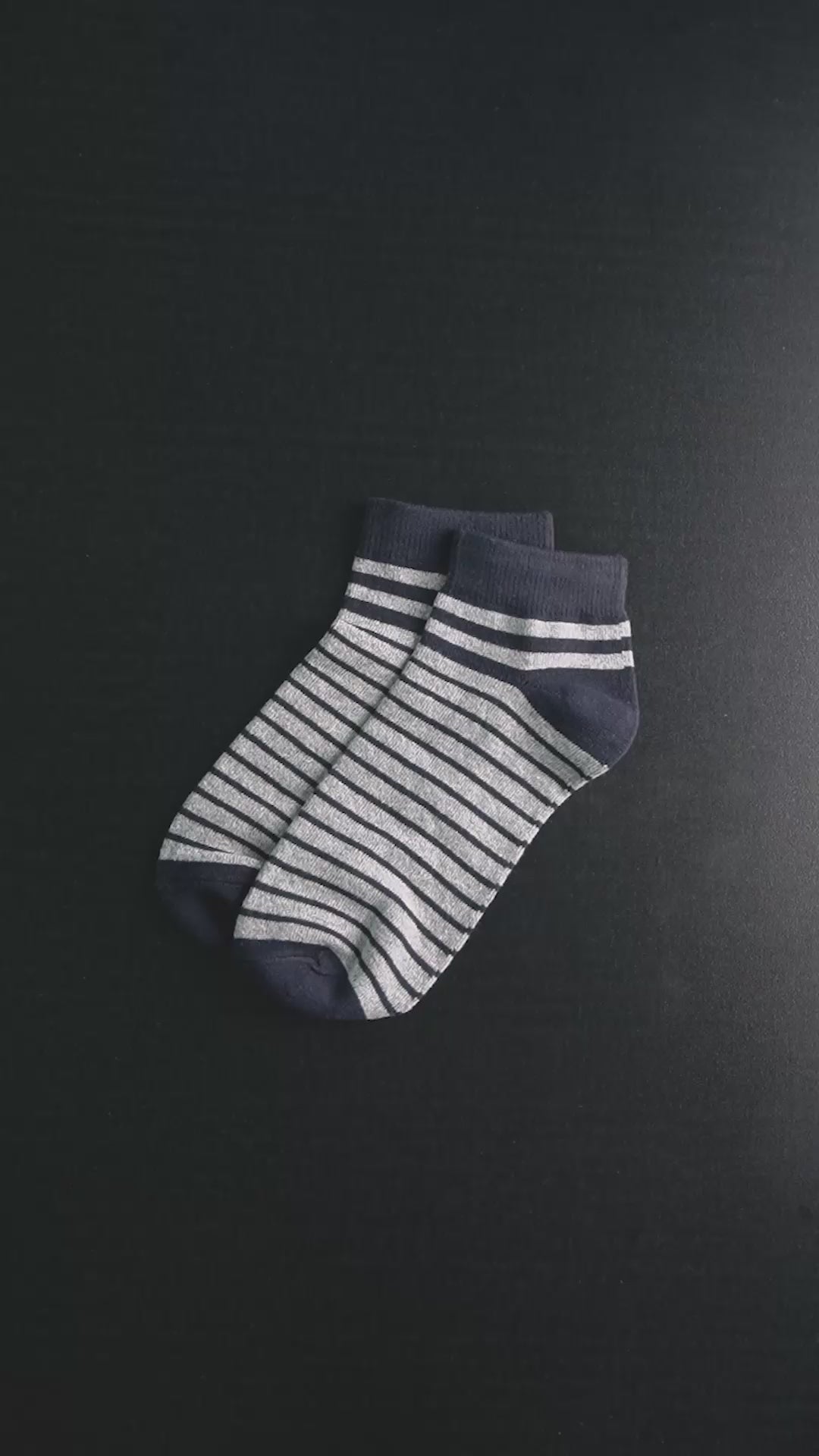 Men's Striped Ankle Socks