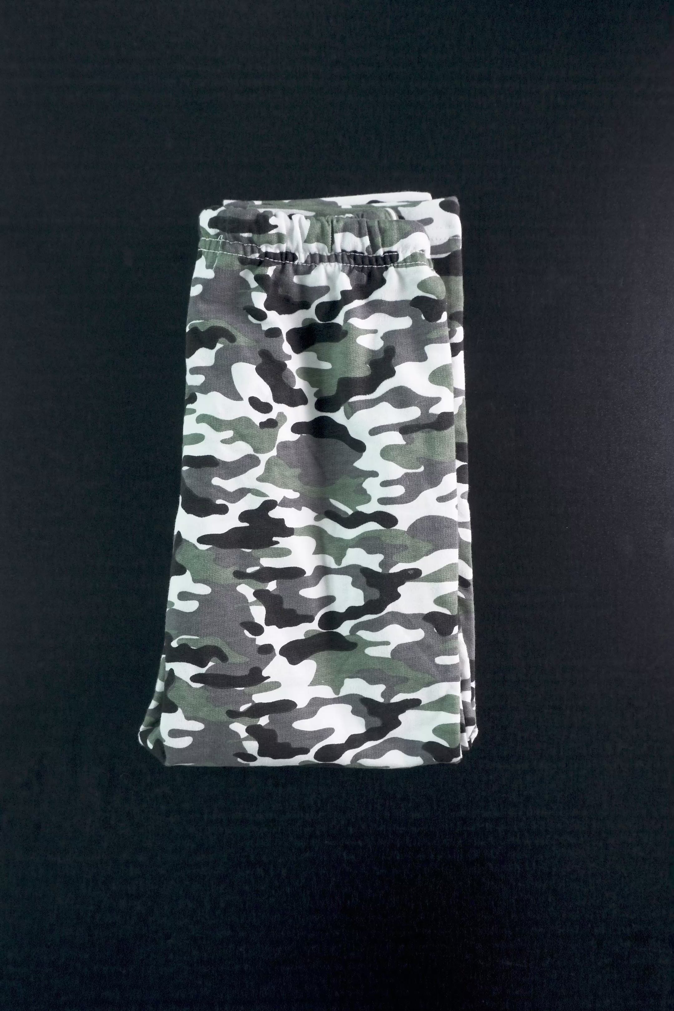 Max 21 Boy's Camouflage Regular Fit Trousers