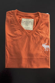 AF Men's V-Neck Moose Tee Shirt