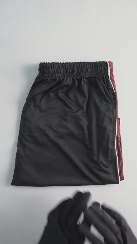 Black & Maroon