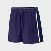 Falcon Men's Contrast panel Minor Fault Shorts Minor Fault HAS Apparel Purple & Navy 2XS 