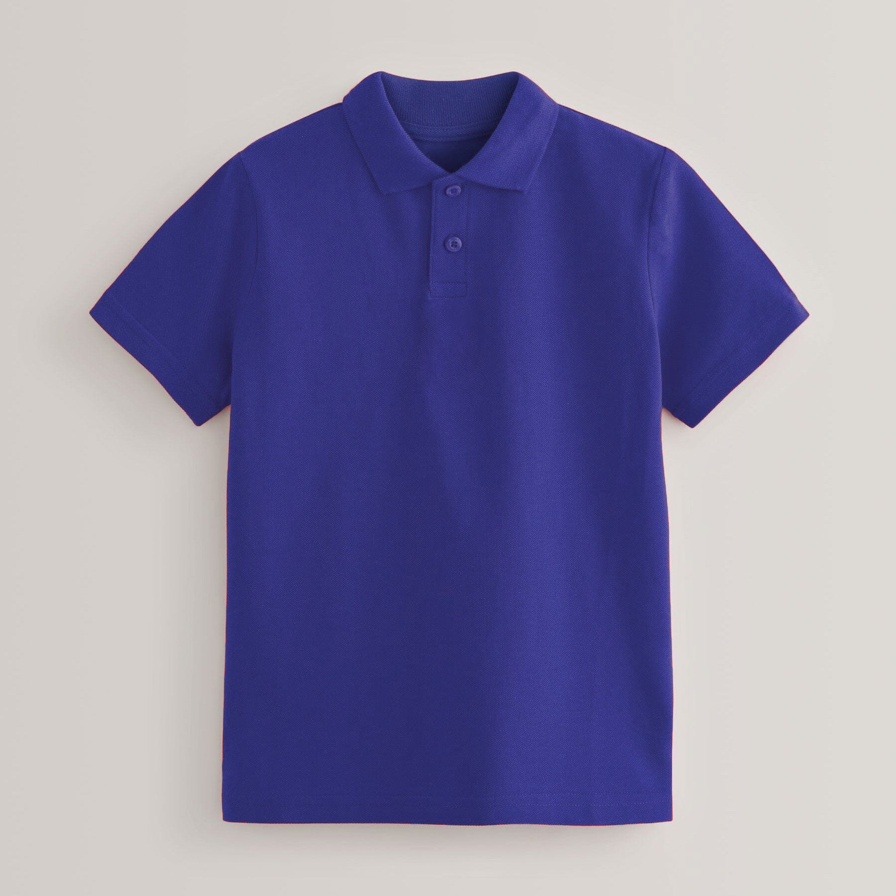 Cc Boy's Short Sleeve Minor Fault Polo Shirt Boy's Polo Shirt Image Royal 3-4 Years 