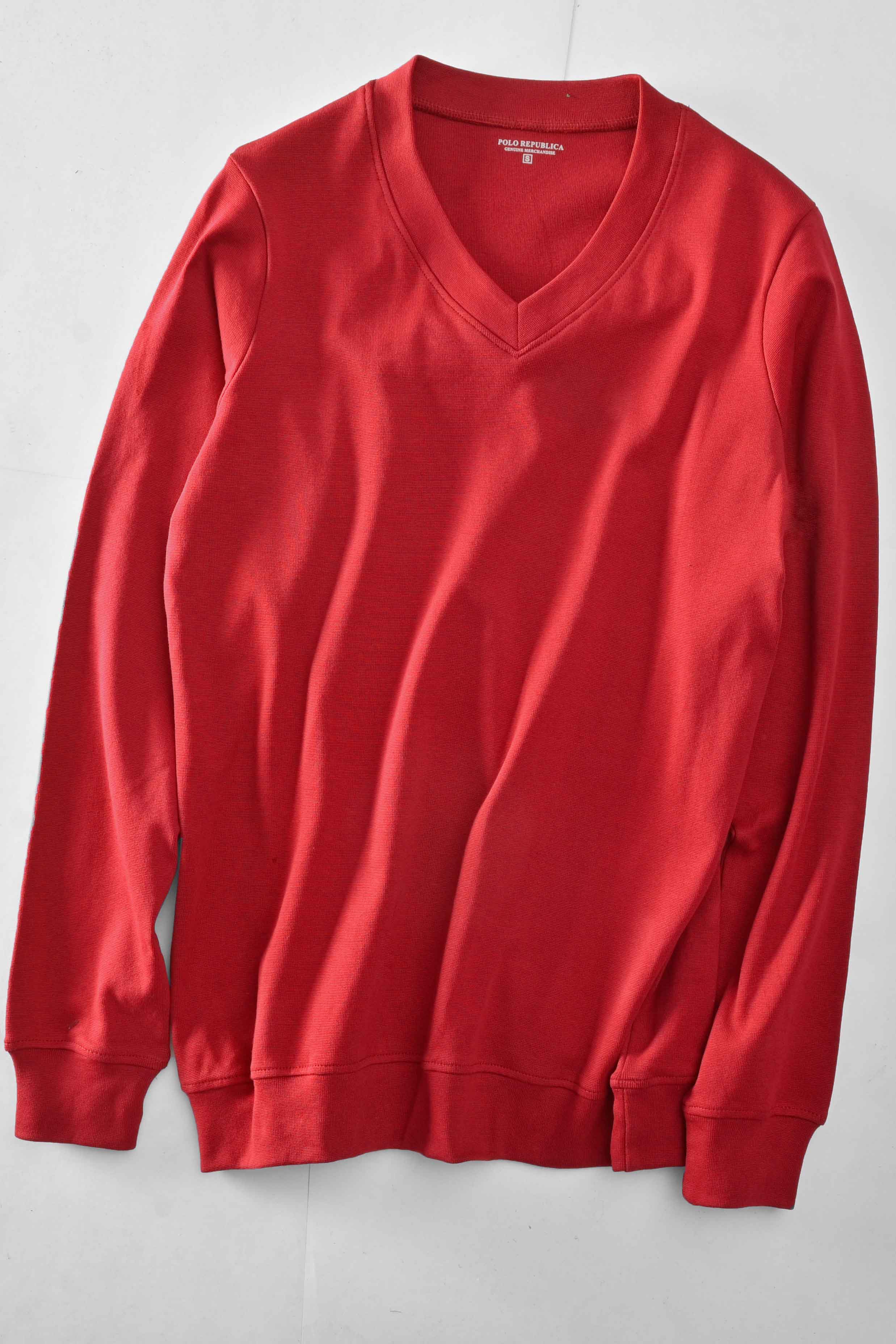 Polo Republica Men's V-Neck Minor Fault Sweat Shirt Men's Sweat Shirt Polo Republica 