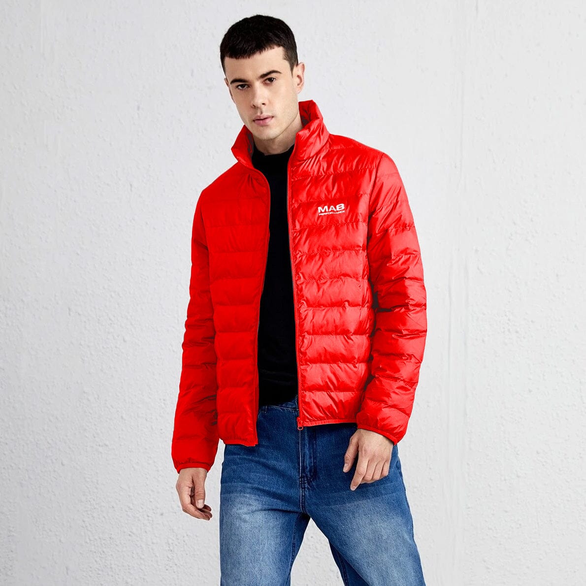 MA8 Men's High Performance Long Sleeve Minor Fault Puffer Jacket