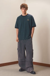 Polo Republica Men's California Boxy Ringer Tee Shirt