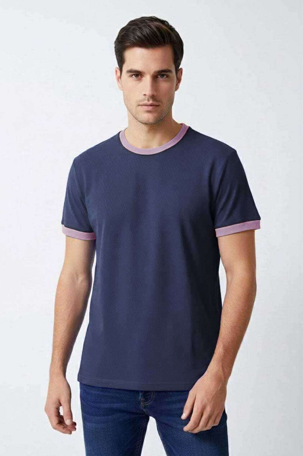 Navy & Lilac