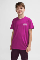 Hype Boy's Logo Printed Tee Shirt