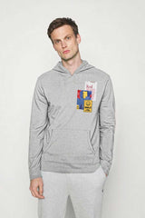Forever Men's Smile Printed Pullover Hoodie