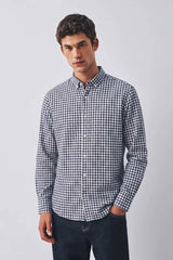 Polo Republica Men's Button Down Check Casual Shirt