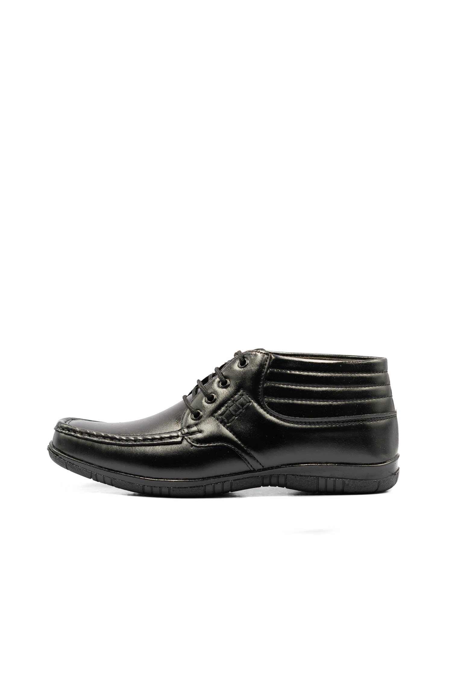 Men's Low Top Leather Shoes Men's Shoes SNAN Traders ( Sale Basis) Black EUR 39 