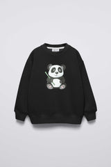 Baby Club Kid's Panda Printed Sweat Shirt