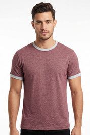 Polo Republica Men's Single Jersey Minor Fault Ringer Tee Shirt