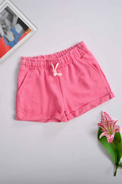Tessential Kid's Solid Desig Terry Shorts Kid's Shorts SNR 