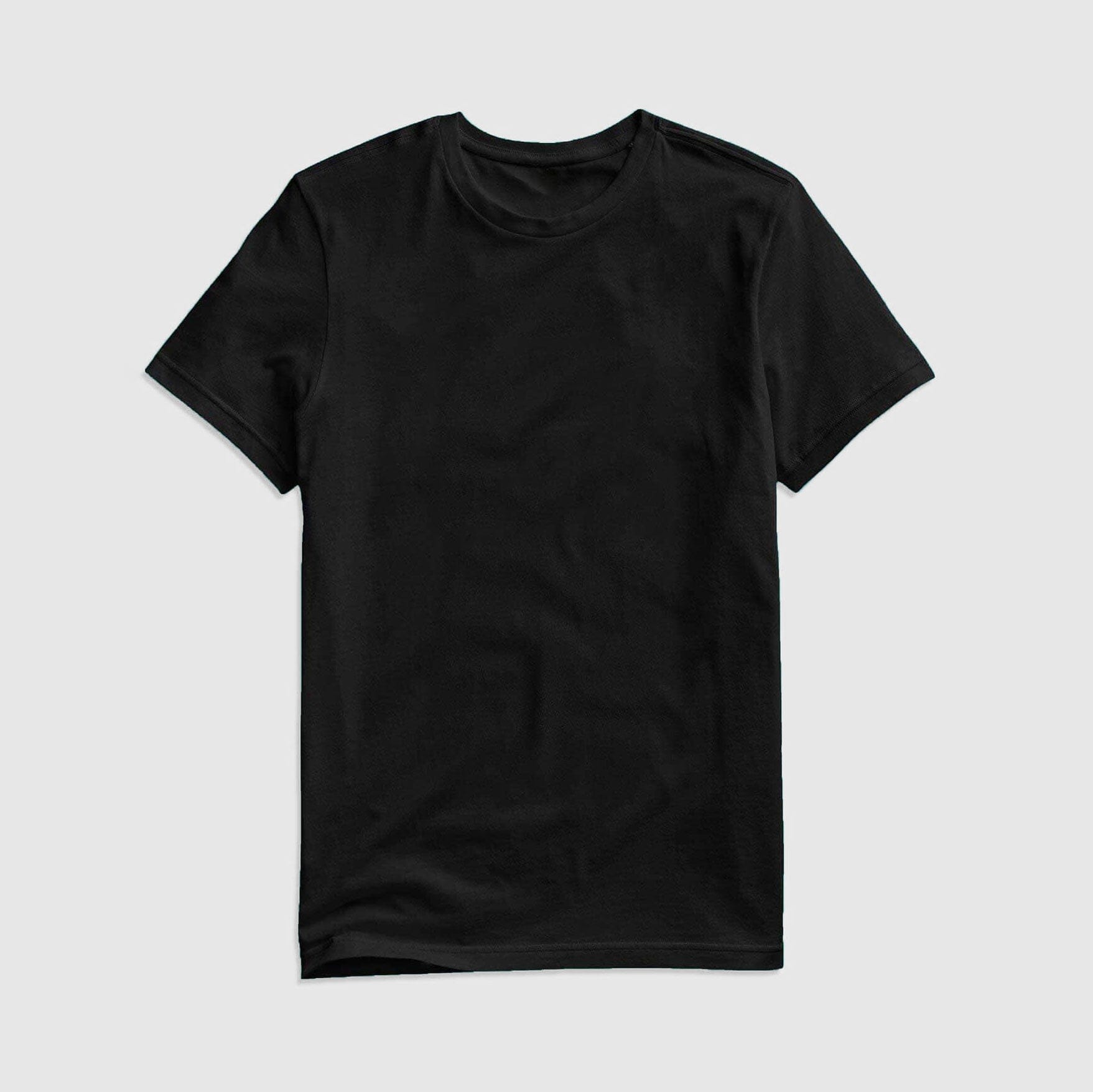 PRT Men's Underarm & Back Knit Panel Minor Fault Tee Shirt Minor Fault Image Black S 