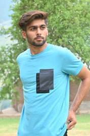 Polo Republica Men's Contrast Pocket Crew Neck Minor Fault Tee Shirt Men's Tee Shirt Polo Republica 
