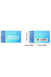 Sadoer Glitter Lasting Obsessed Makeup Gel Highlighter