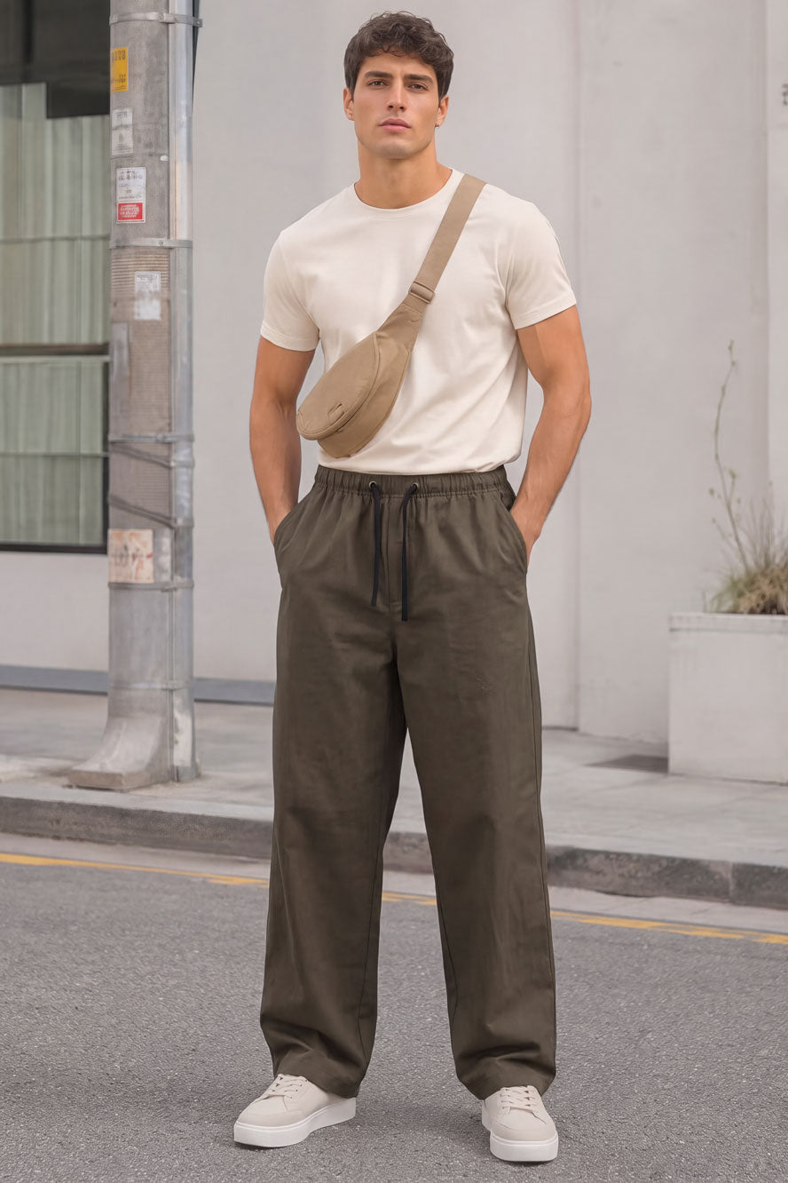 Polo Republica Men's Loose Fit Trousers