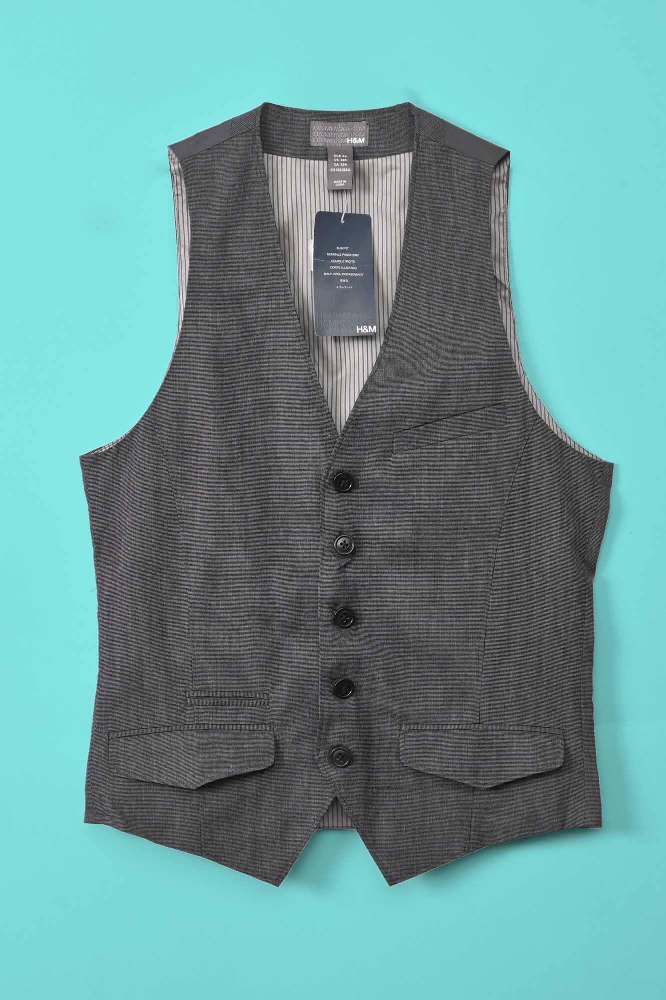 HM Women's Boras Slim Fit Design Minor Fault Waist Coat Minor Fault First Choice 