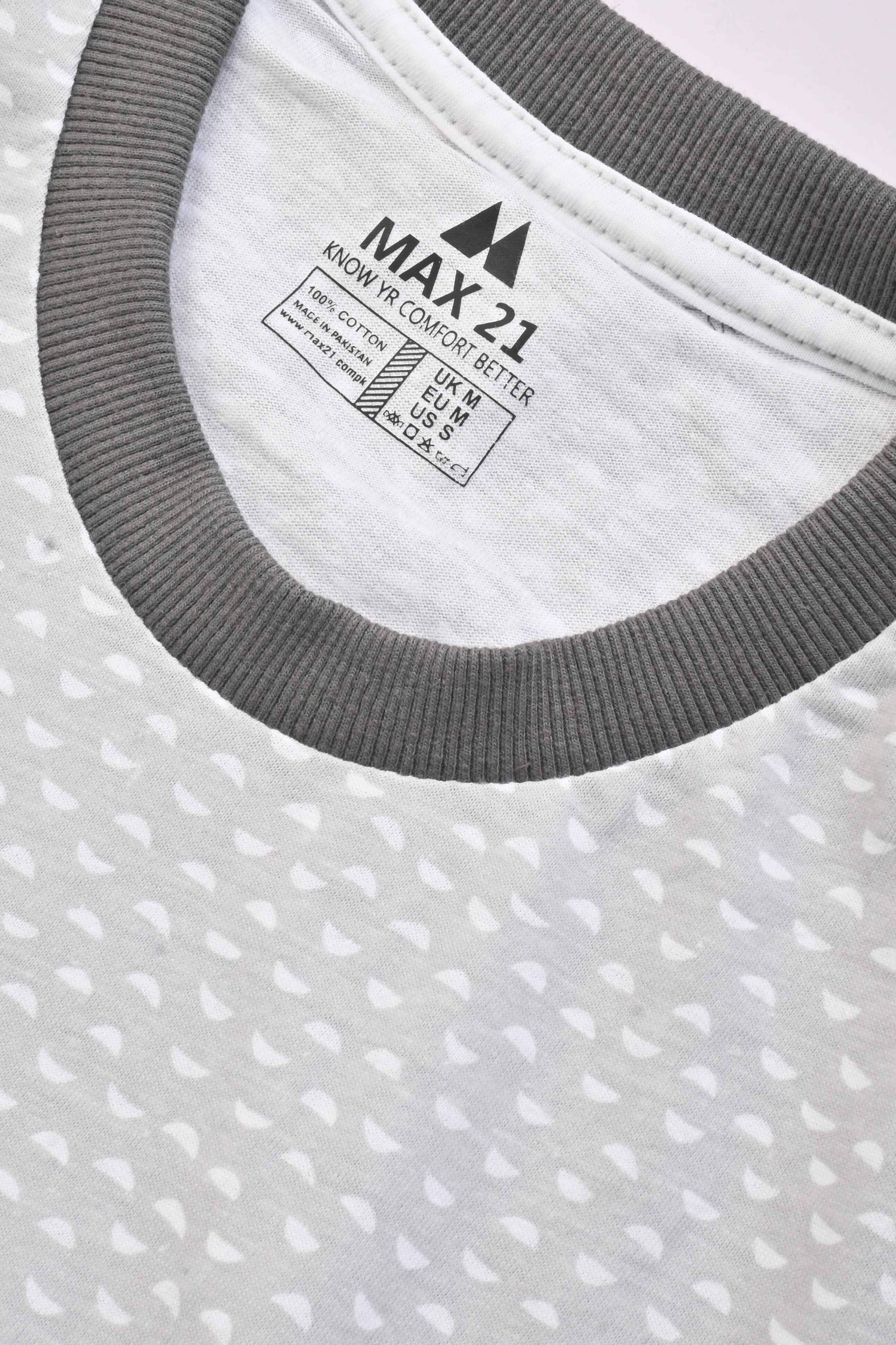 Max 21 Men's Power Player Printed Tee Shirt Men's Tee Shirt SZK 