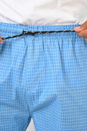 Max 21 Men's Check Design Loungewear Cotton Trousers Men's Trousers SZK 