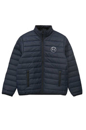 Burnt Soul Men's Logo Embroidered Minor Fault Puffer Jacket Men's Jacket IBT 