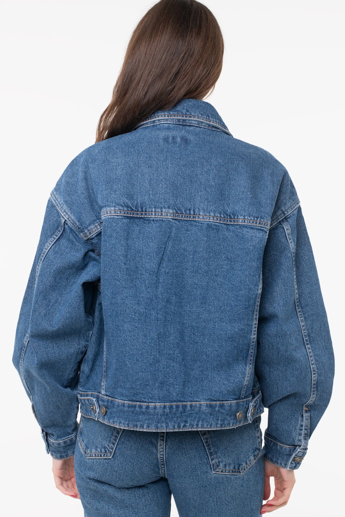 Guess Women's Oversized Denim Trucker Jacket