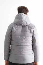 Men's Hooded Puffer Jacket Men's Jacket SVS Enterprises ( Sale Basis ) 