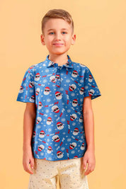 George Boy's Printed Short Sleeve Polo Shirt