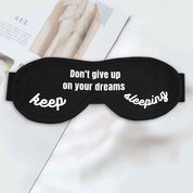 Polo Republica 'Sustainable Comfort' Eye Mask for Sleeping Eyewear Polo Republica Black Keep Sleeping 