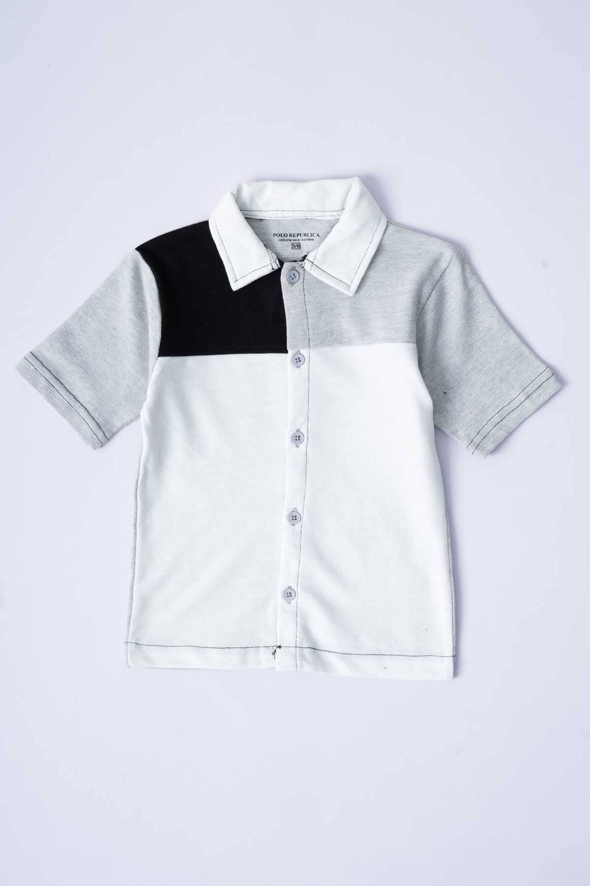 Polo Republica Kid's Contrast Minor Fault Casual Shirt