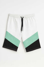 White & Turquoise