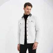 Polo Republica Men's Inner Fur Minor Fault Jacket Men's Jacket Polo Republica White S 