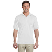 Men's Gotti Short Sleeve Polo Shirt Minor Fault Image White S 