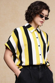 East West Women's Striped Casual Shirt