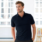 Chelmr Range Short Sleeve Polo Shirt Men's Polo Shirt Image Navy XXS 