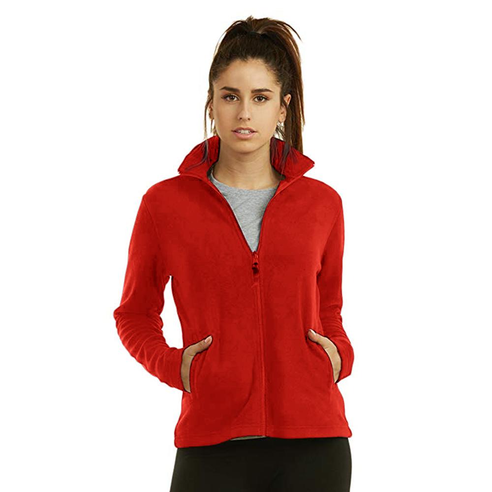 DC Women's Minor Fault Elegant Style Polar Fleece Jacket Minor Fault Image Red S 