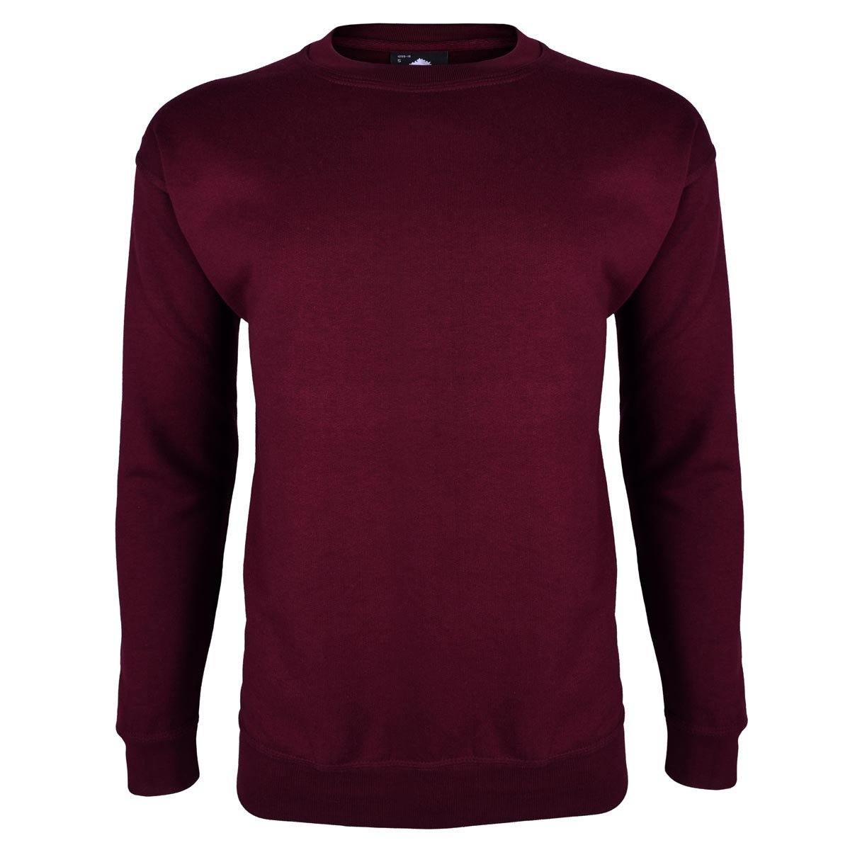 Kitrose Sweat Shirt Men's Sweat Shirt Image Burgundy L 