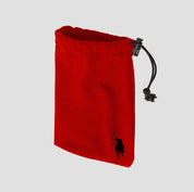 Polo Republica Multipurpose Pony Pouch. Made-With-Waste! Stationary & General Accessories Polo Republica Red & Black S (7 X 5) 