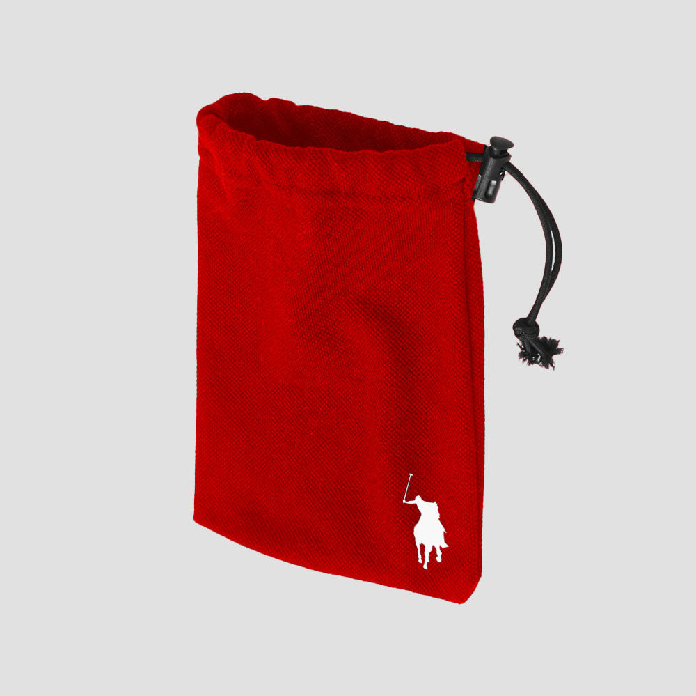 Polo Republica Multipurpose Pony Pouch. Made-With-Waste! Stationary & General Accessories Polo Republica Red S (7 X 5) 