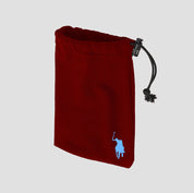 Polo Republica Multipurpose Pony Pouch. Made-With-Waste! Stationary & General Accessories Polo Republica Burgundy S (7 X 5) 