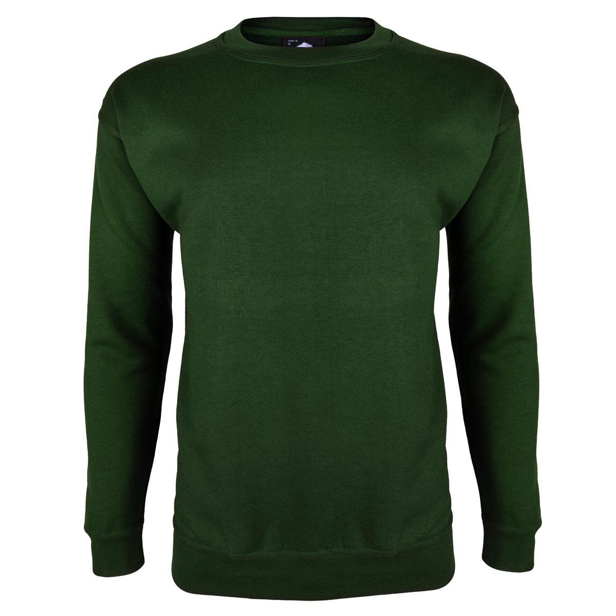 Kitrose Sweat Shirt Men's Sweat Shirt Image Bottle Green 3XL 
